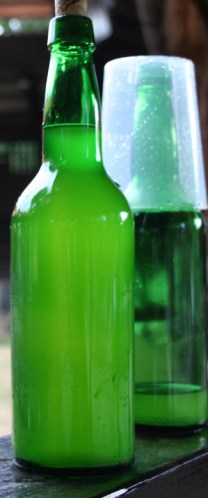 botella de sidra